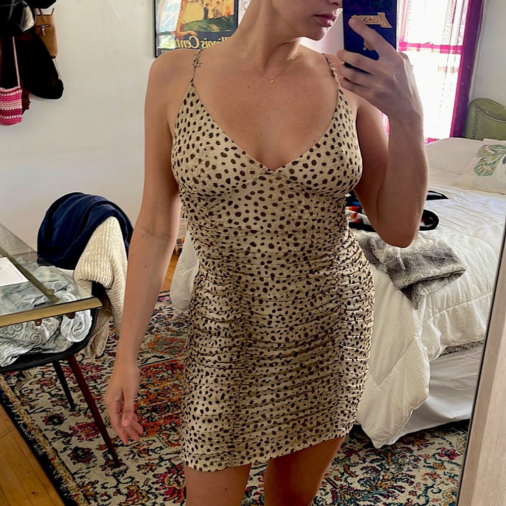 Urban Outfitters Roushed Dress